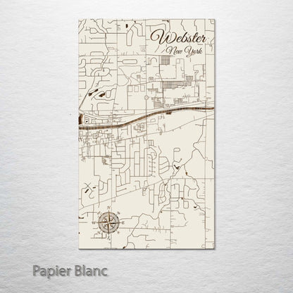 Webster, New York Street Map