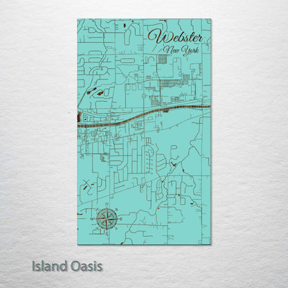 Webster, New York Street Map
