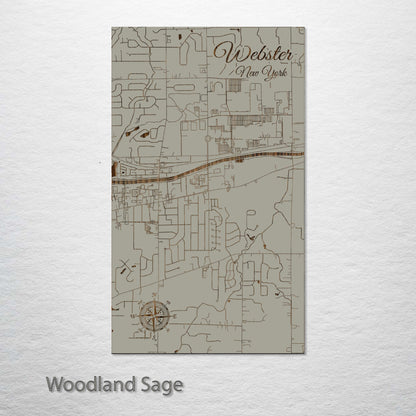 Webster, New York Street Map