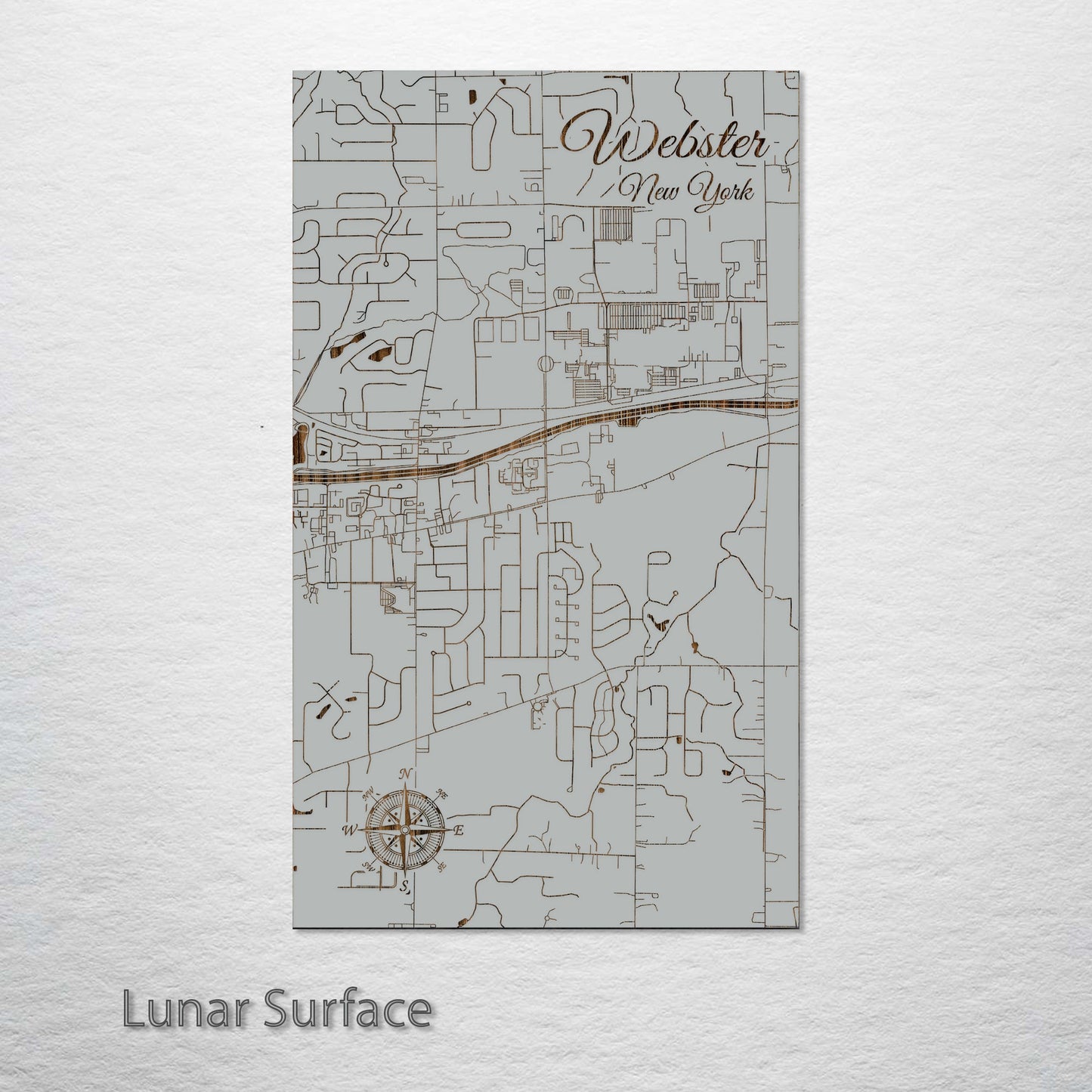 Webster, New York Street Map