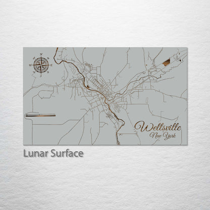 Wellsville, New York Street Map