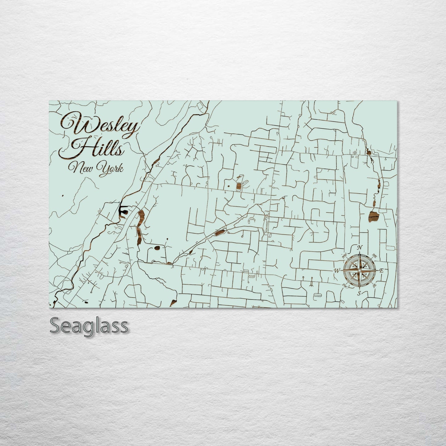 Wesley Hills, New York Street Map