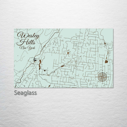 Wesley Hills, New York Street Map