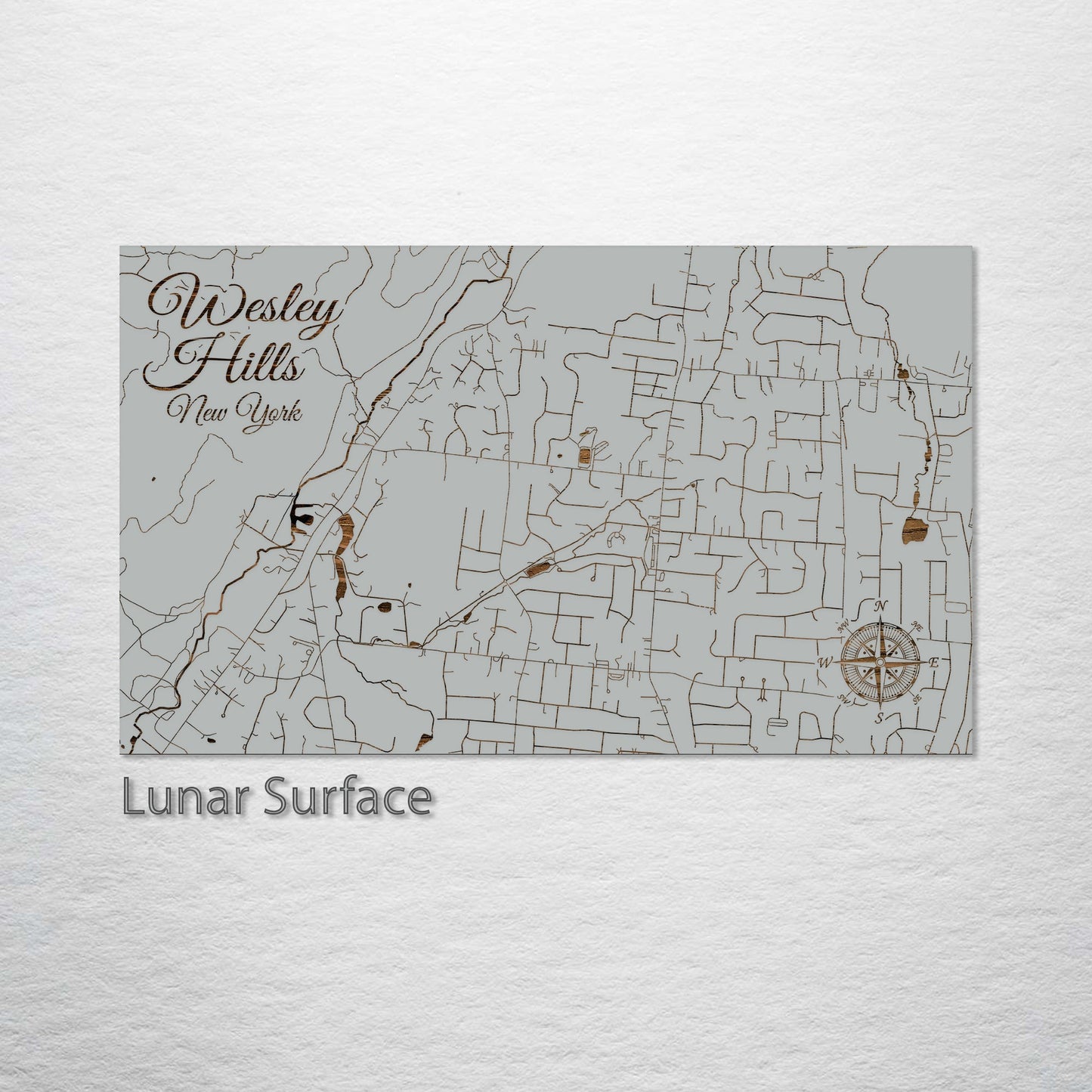 Wesley Hills, New York Street Map