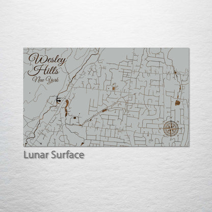 Wesley Hills, New York Street Map