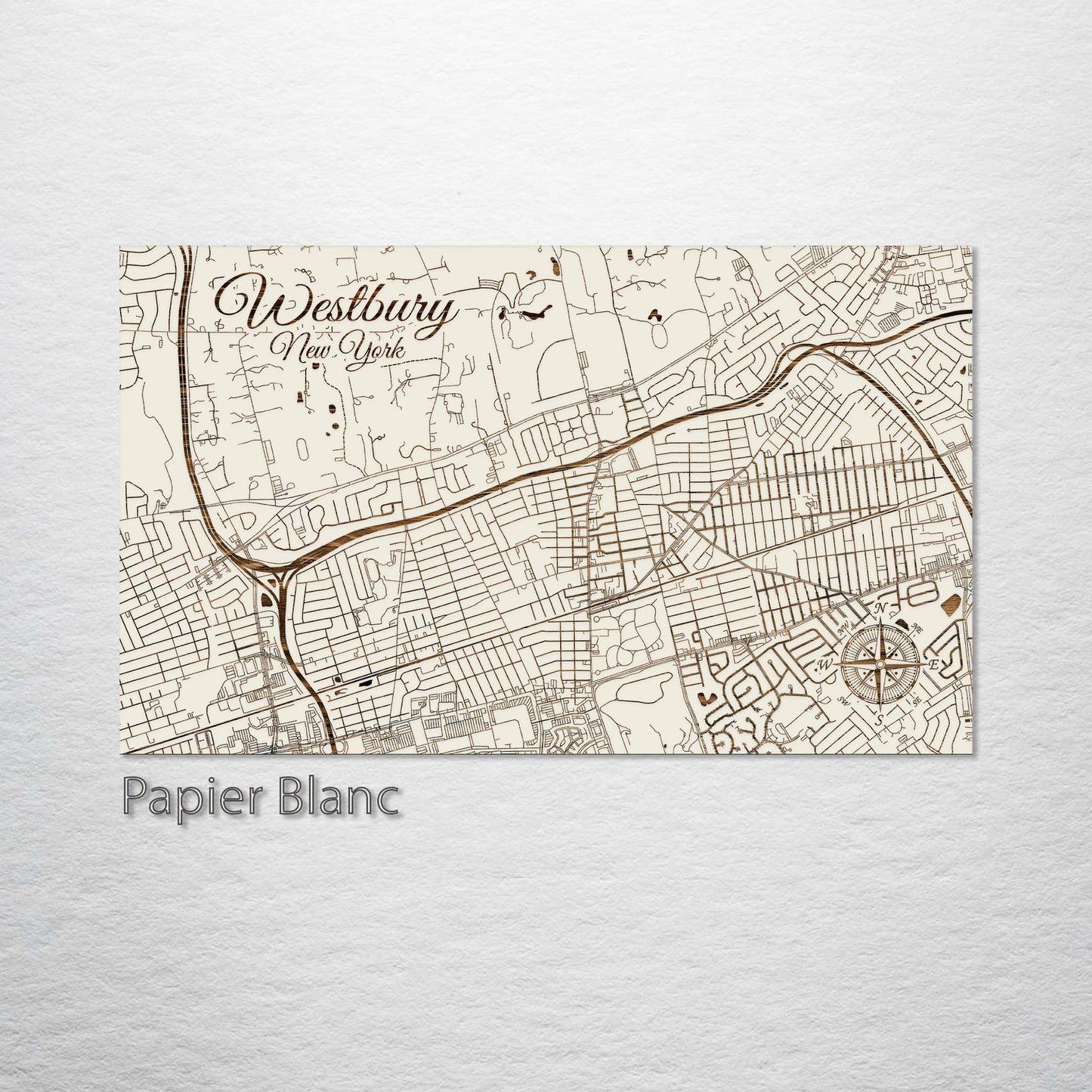 Westbury, New York Street Map