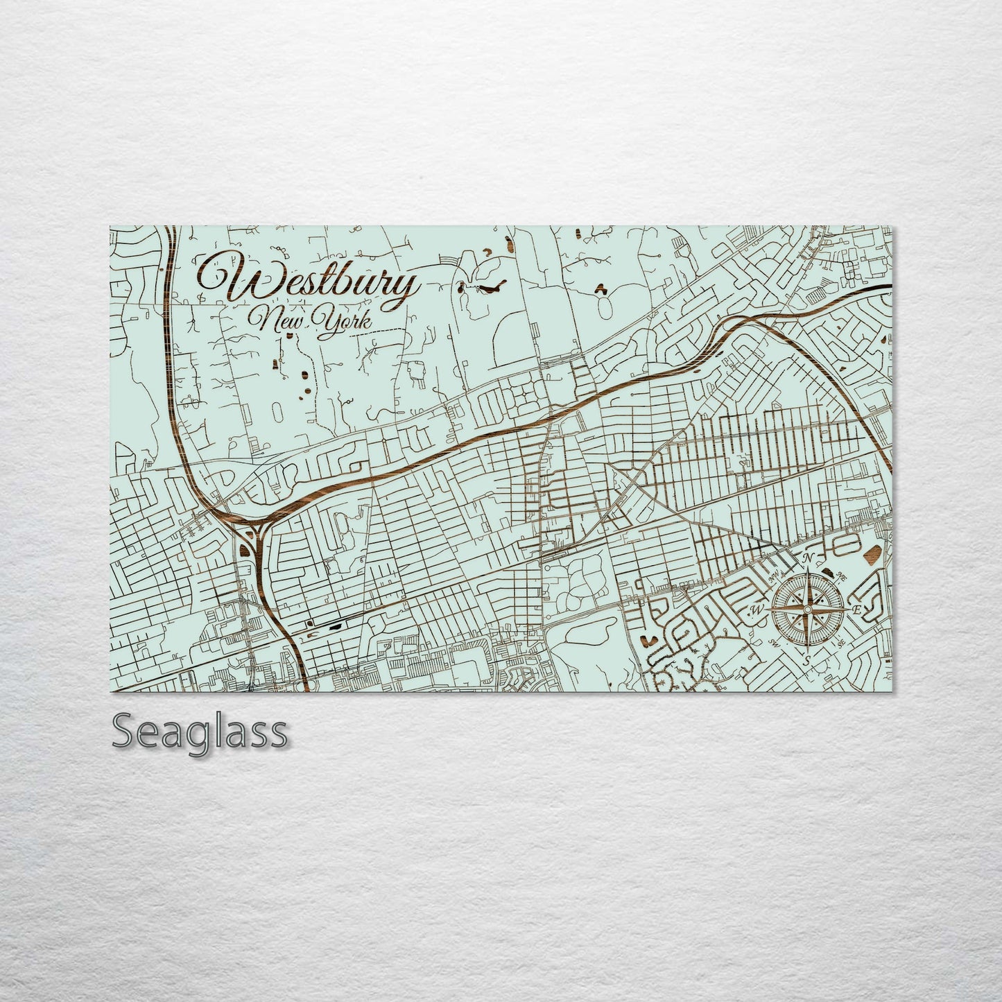 Westbury, New York Street Map