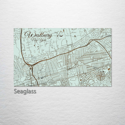 Westbury, New York Street Map