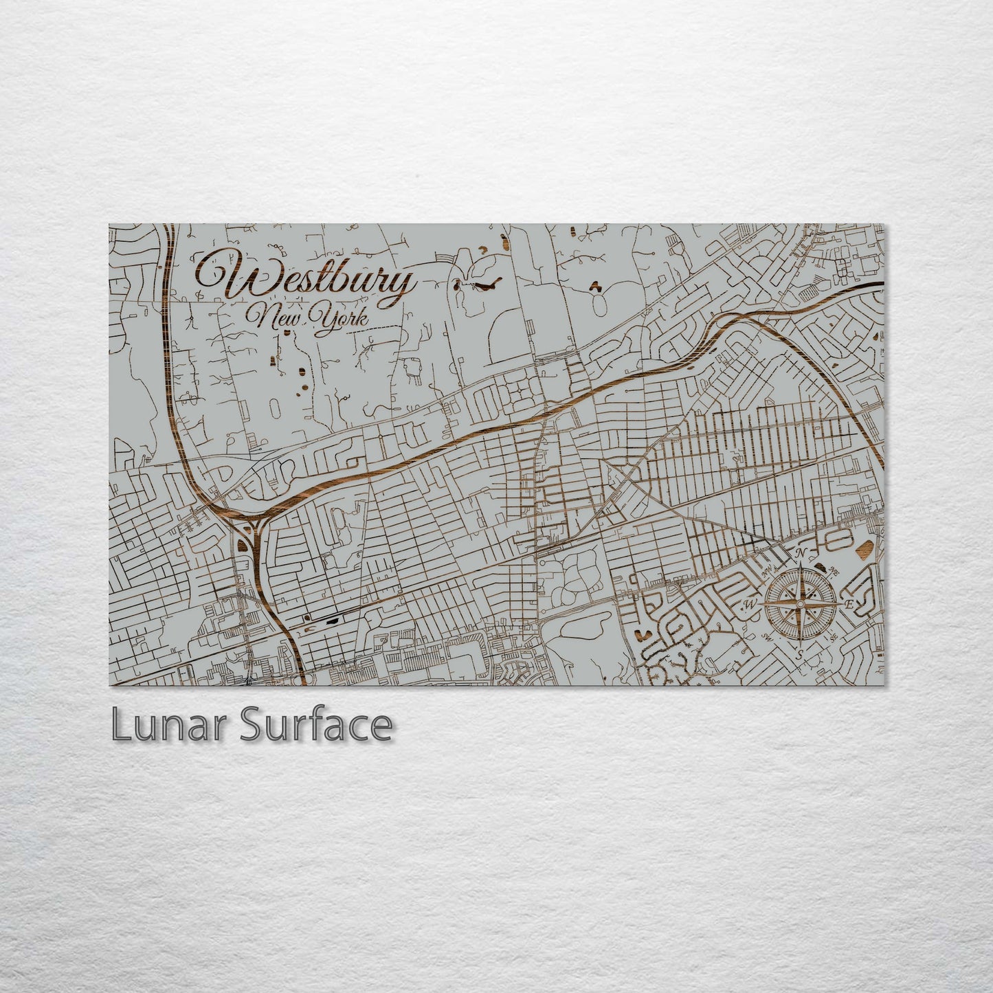 Westbury, New York Street Map