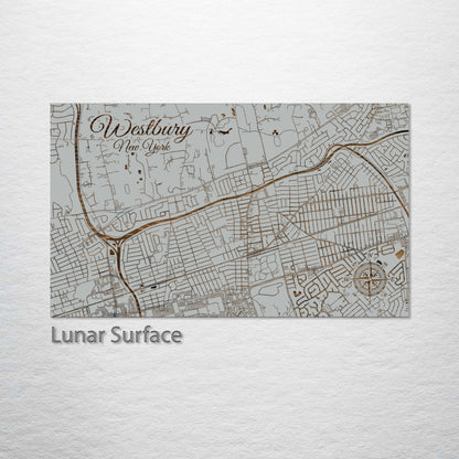 Westbury, New York Street Map