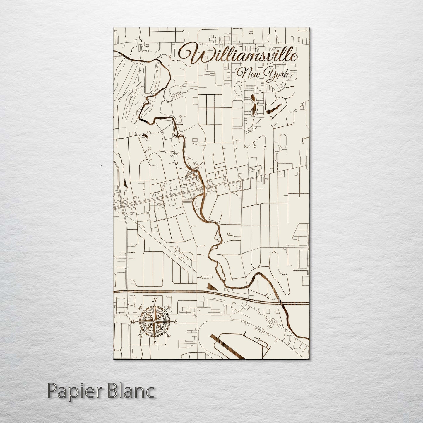 Williamsville, New York Street Map