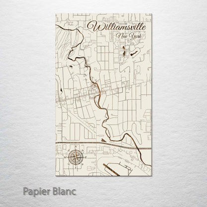 Williamsville, New York Street Map