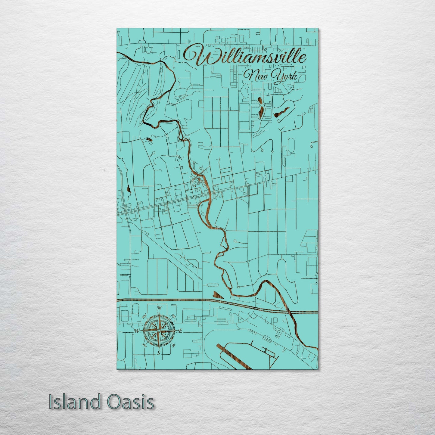 Williamsville, New York Street Map