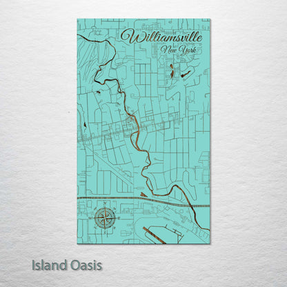 Williamsville, New York Street Map