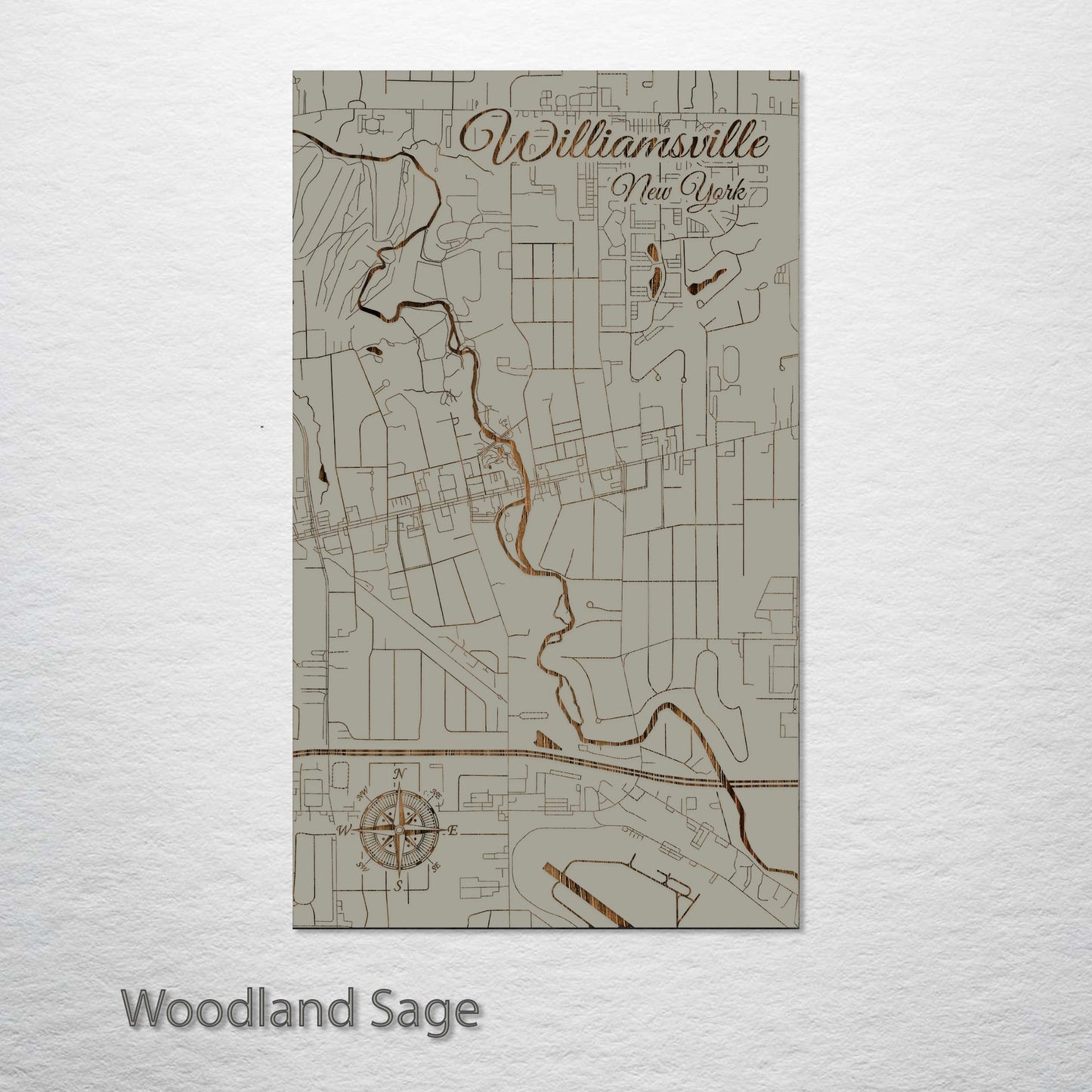 Williamsville, New York Street Map