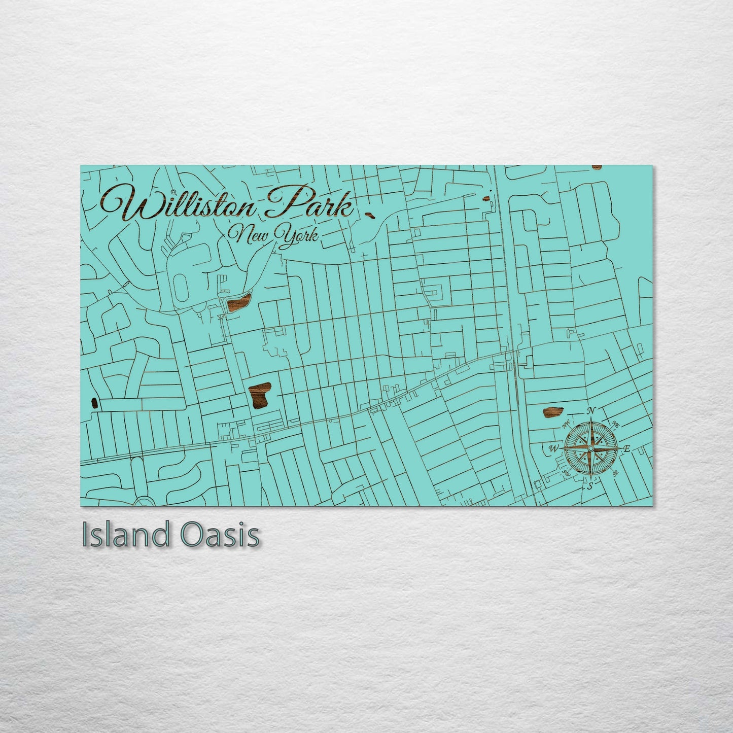 Williston Park, New York Street Map