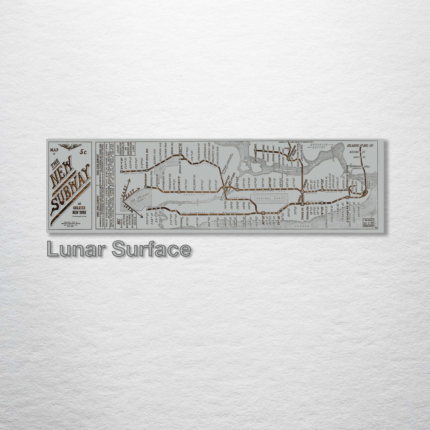 New York Subway 1918