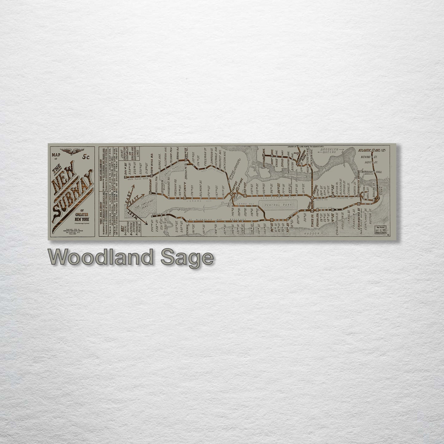 New York Subway 1918