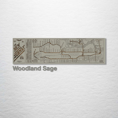 New York Subway 1918