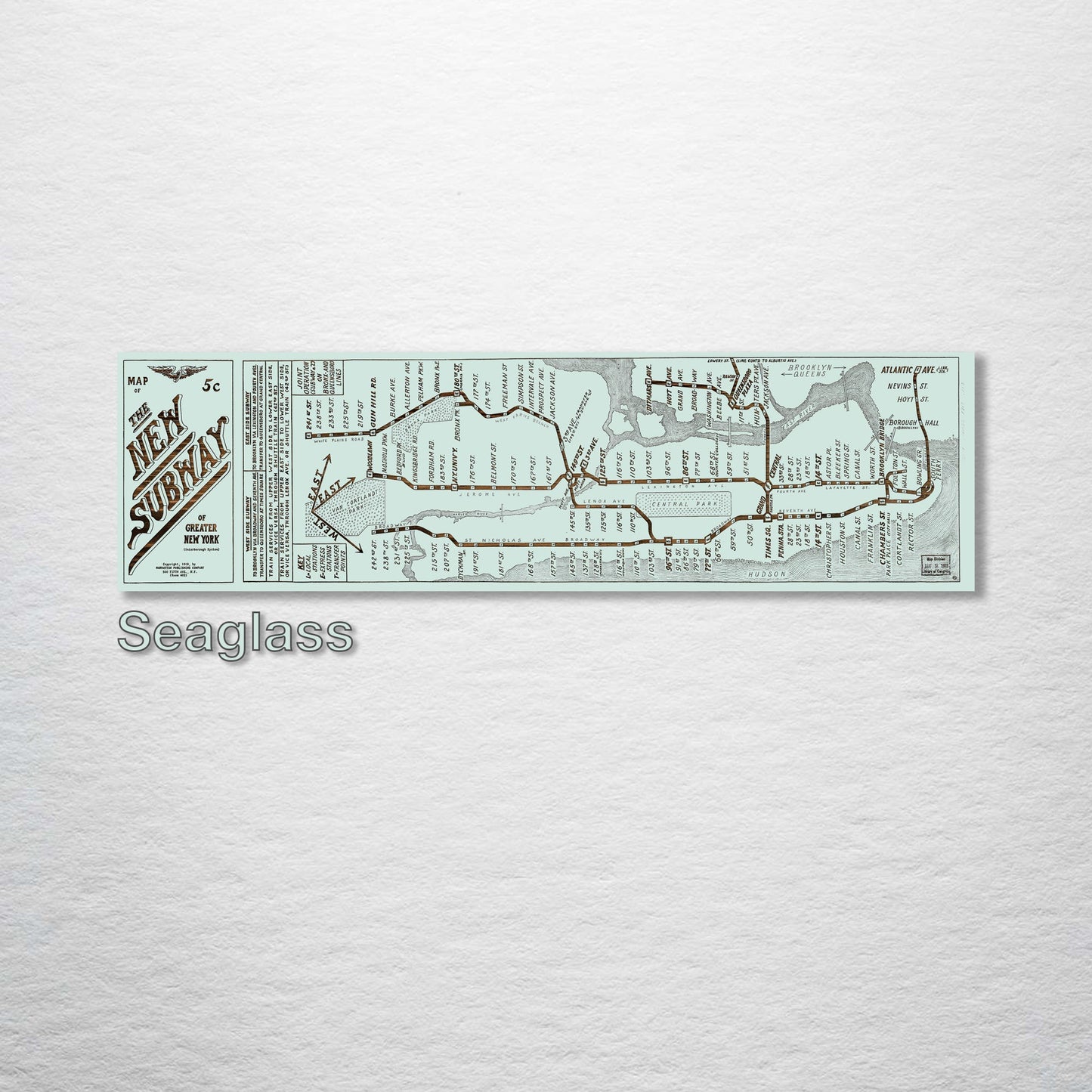 New York Subway 1918