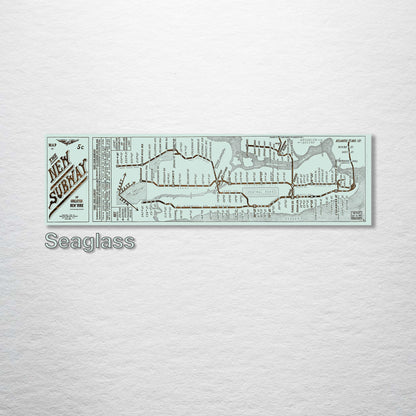 New York Subway 1918