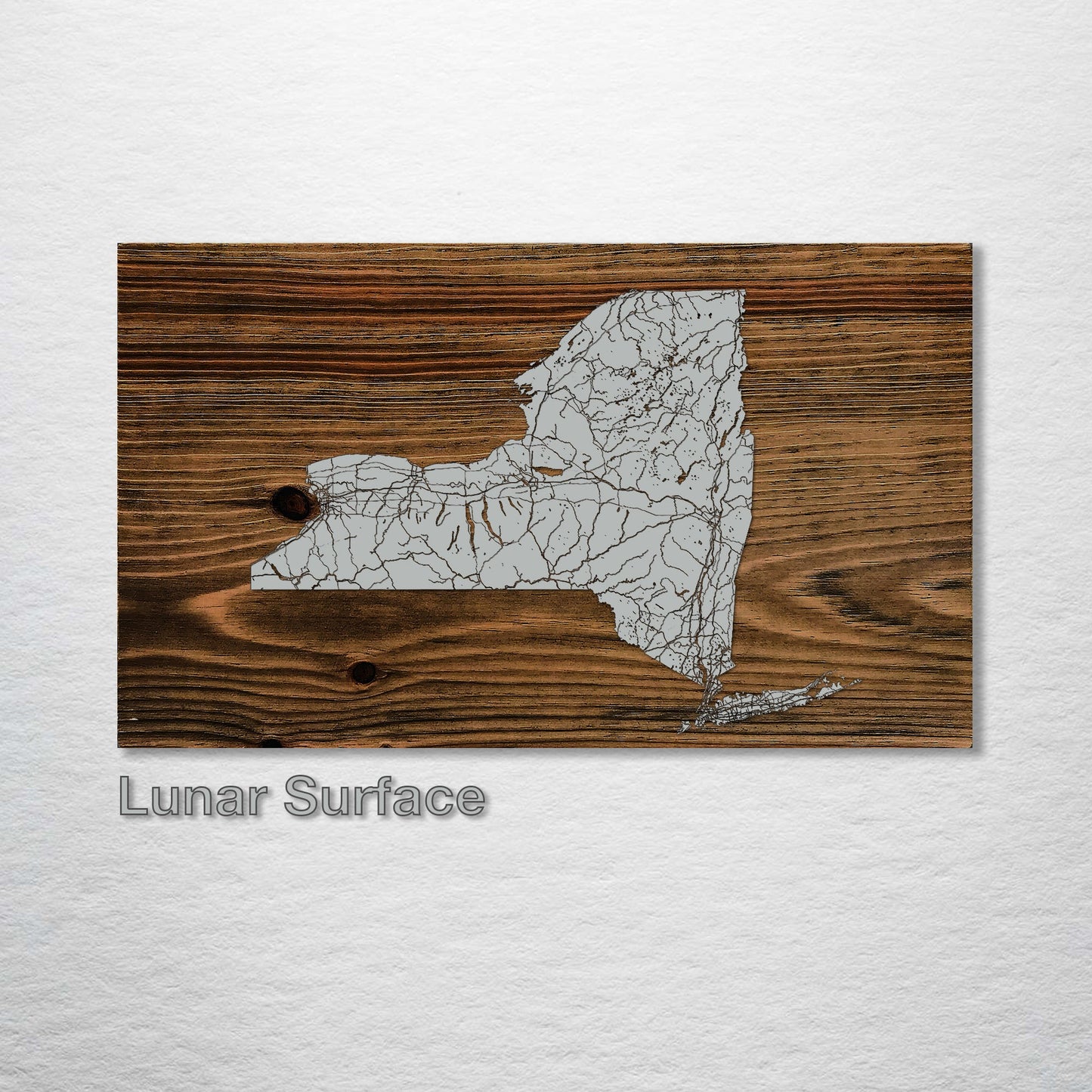 New York Isolated Map