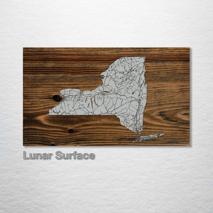 New York Isolated Map