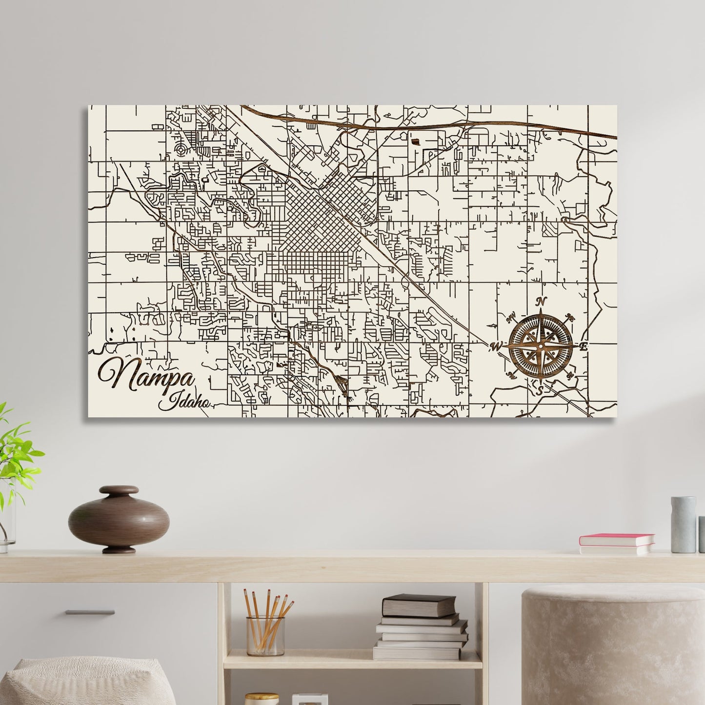 Nampa, Idaho Street Map