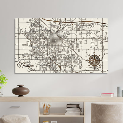 Nampa, Idaho Street Map