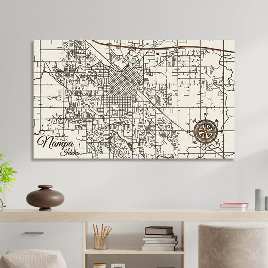 Nampa, Idaho Street Map