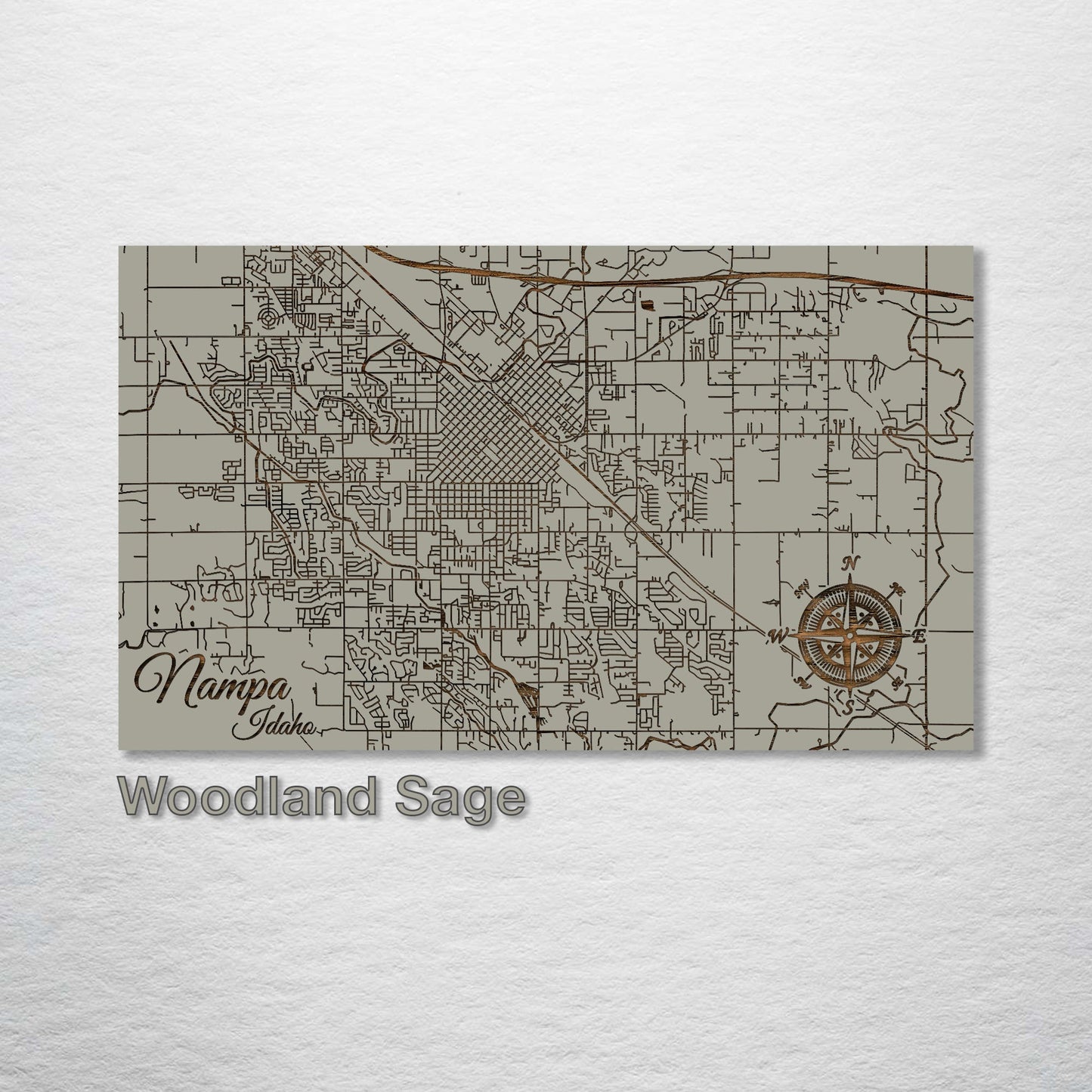 Nampa, Idaho Street Map