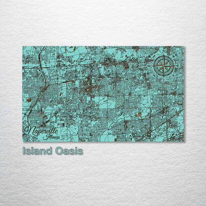 Naperville, Illinois Street Map