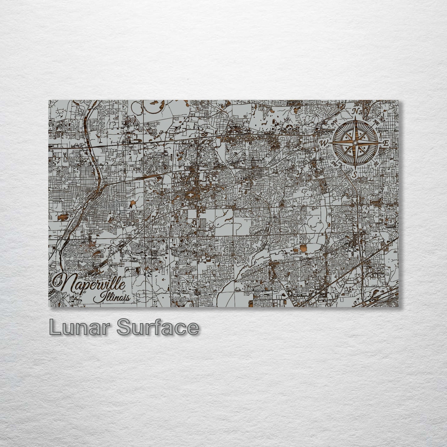 Naperville, Illinois Street Map