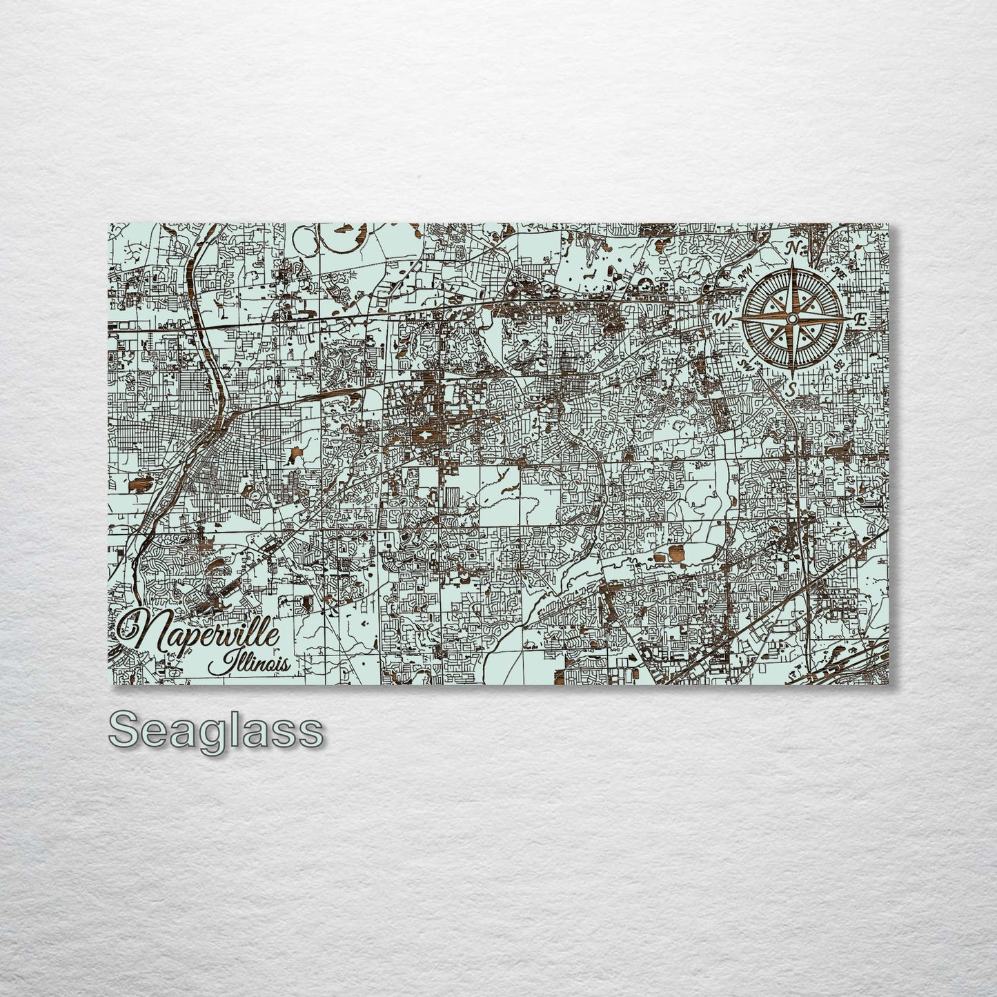 Naperville, Illinois Street Map