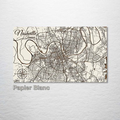 Nashville, Tennessee Street Map