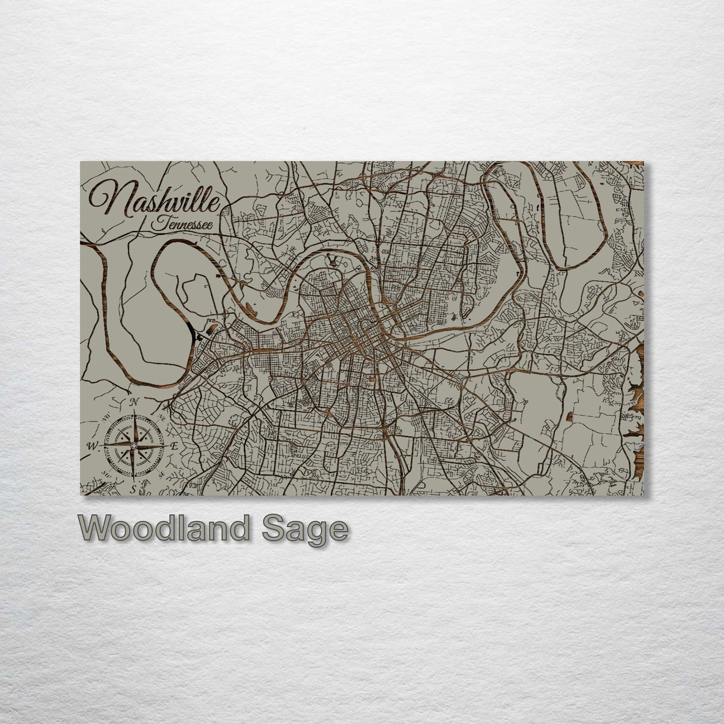 Nashville, Tennessee Street Map