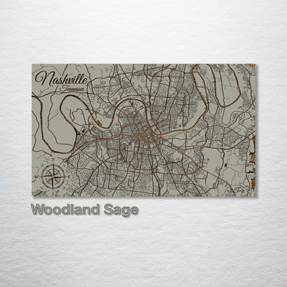 Nashville, Tennessee Street Map