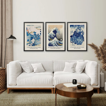 The Great Wave of Kanagawa Japanese Woodblock Art Print