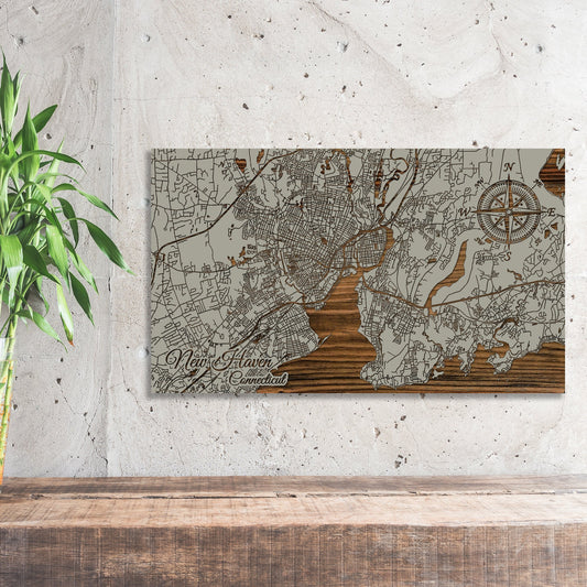 New Haven, Connecticut Street Map