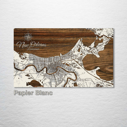 New Orleans, Louisiana Street Map