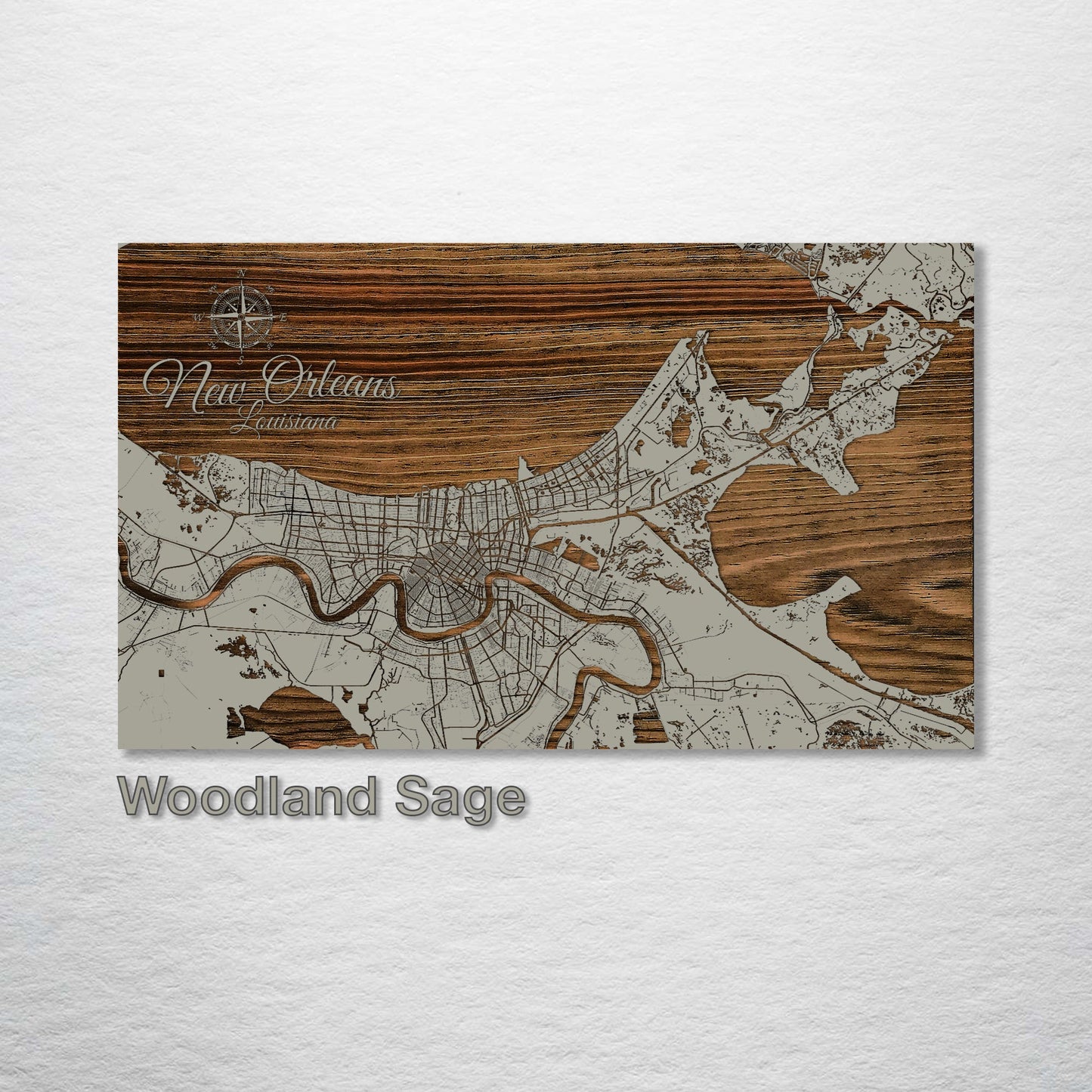 New Orleans, Louisiana Street Map