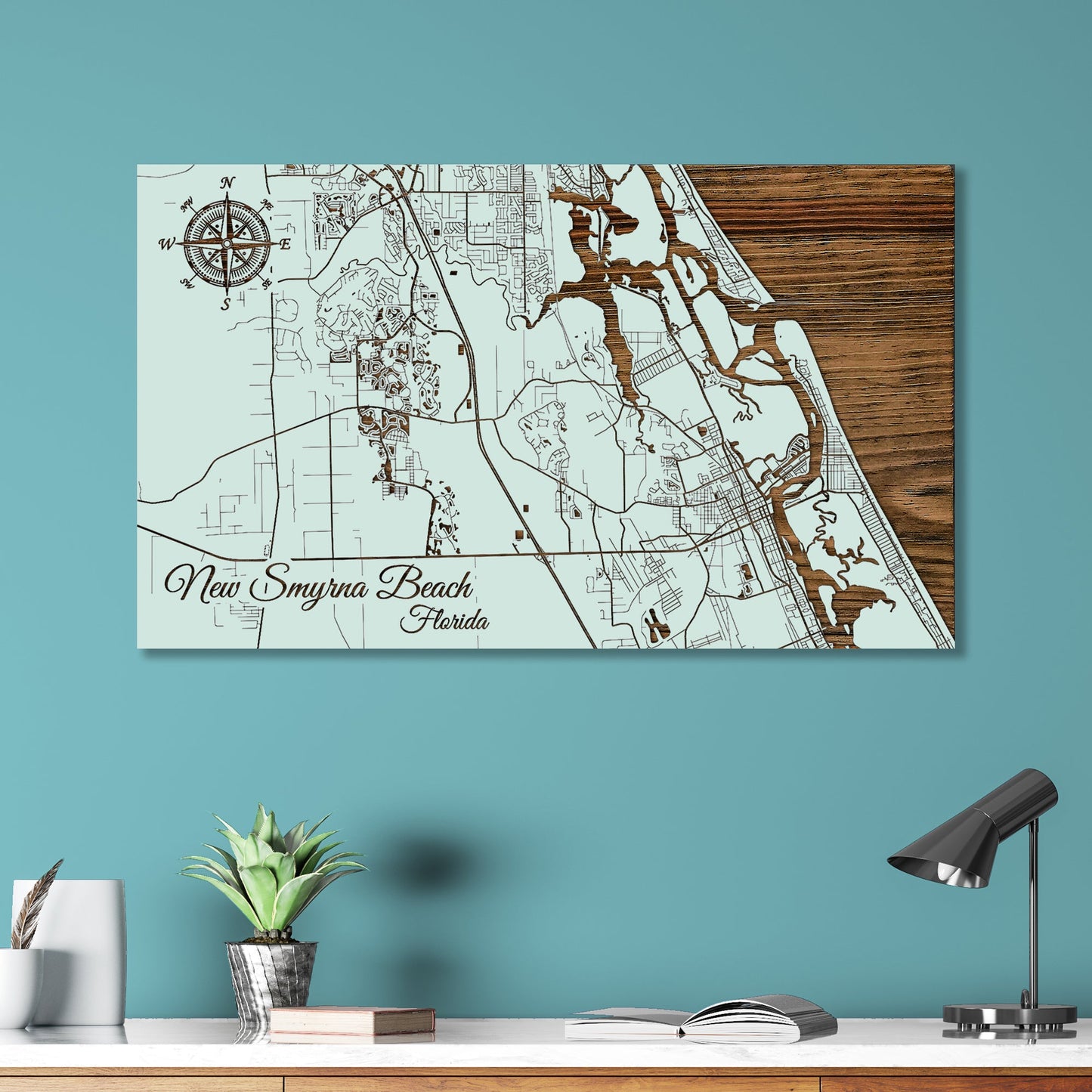 New Smyrna Beach, Florida Street Map