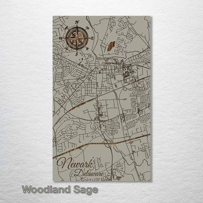 Newark, Delaware Street Map