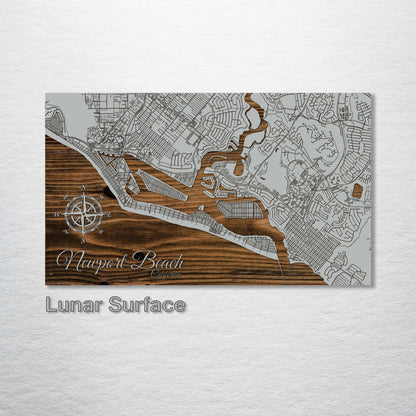 Newport Beach, California Street Map