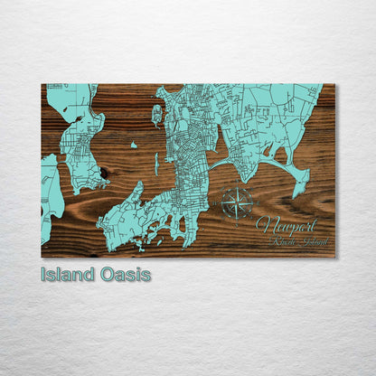 Newport, Rhode Island Street Map