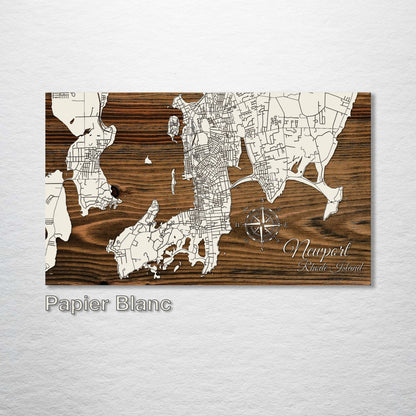 Newport, Rhode Island Street Map