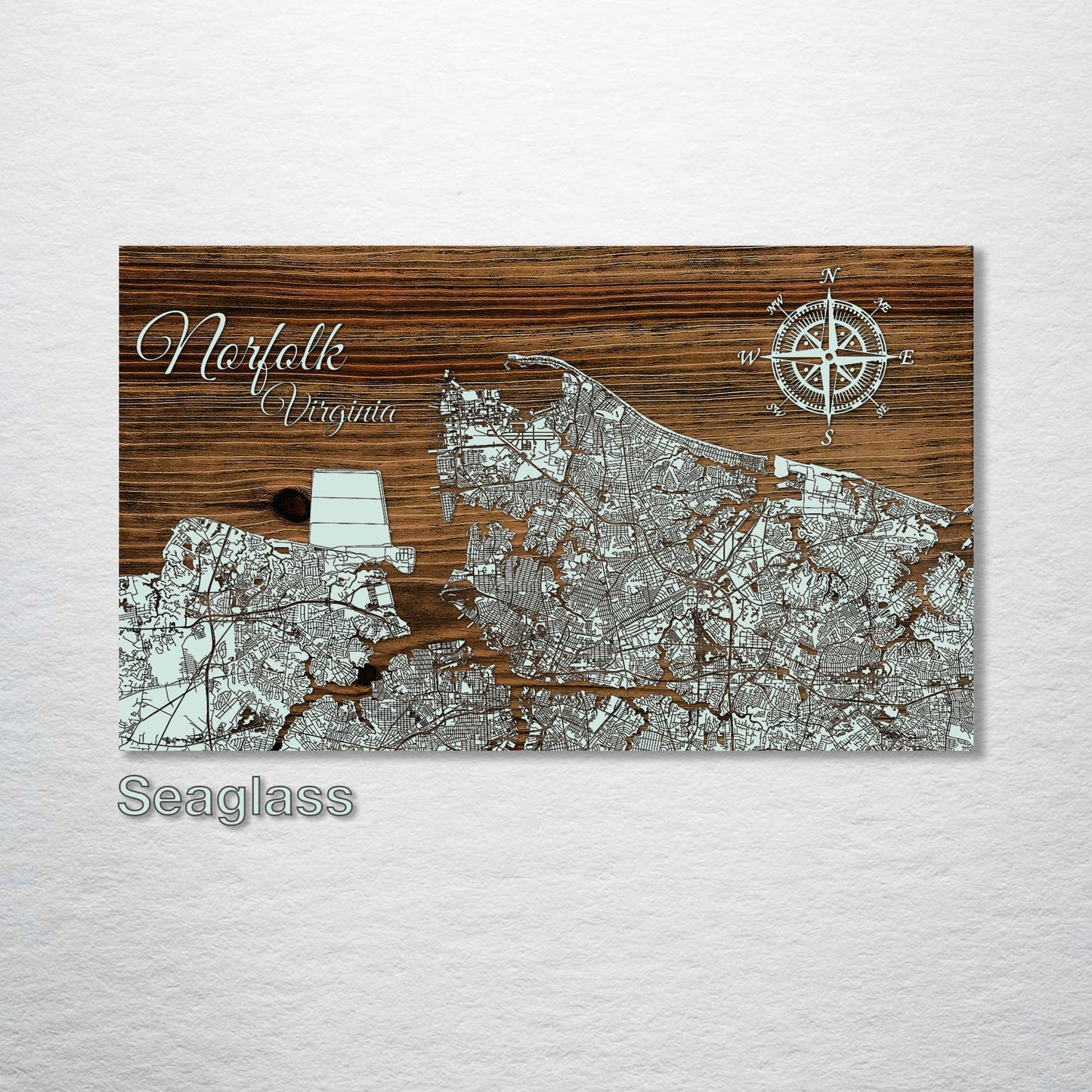 Norfolk, Virginia Street Map