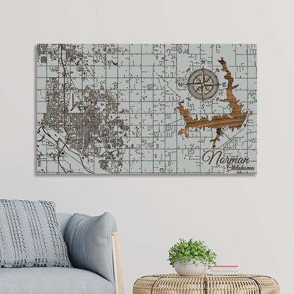 Norman, Oklahoma Street Map