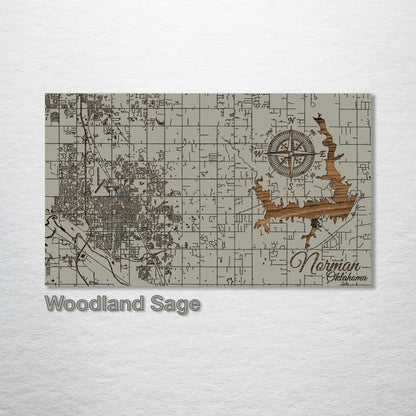 Norman, Oklahoma Street Map