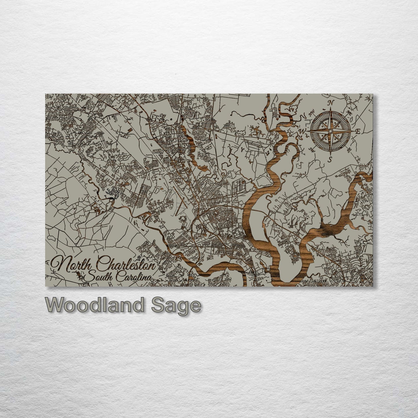 North Charleston, South Carolina Street Map